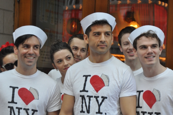 Photo Coverage: ON THE TOWN Company Cuts the Ribbon at the New Lyric Theatre! Image