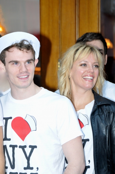 Photo Coverage: ON THE TOWN Company Cuts the Ribbon at the New Lyric Theatre! Image