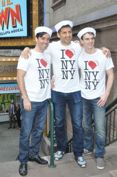 Photo Coverage: ON THE TOWN Company Cuts the Ribbon at the New Lyric Theatre! Image
