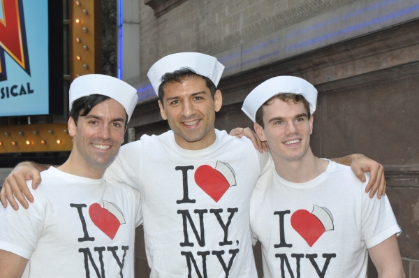 Photo Coverage: ON THE TOWN Company Cuts the Ribbon at the New Lyric Theatre! Image