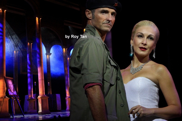 Photo Flash: First Look at Madalena Alberto, Ben Forster and Marti Pellow in EVITA in the West End Image