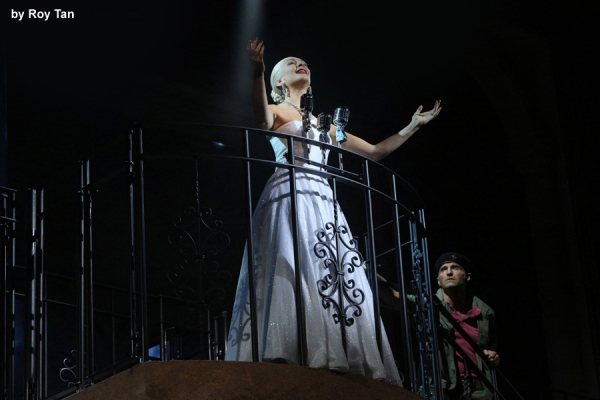 Photo Flash: First Look at Madalena Alberto, Ben Forster and Marti Pellow in EVITA in the West End Image