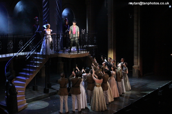 Photo Flash: First Look at Madalena Alberto, Ben Forster and Marti Pellow in EVITA in the West End Image