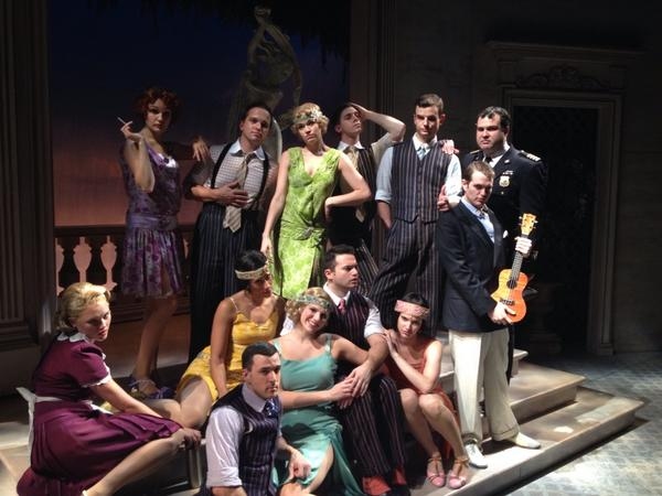 Photo Flash: Saturday Intermission Pics, September 20 - HOLIDAY INN Wishes ON THE TOWN a Happy First Preview, and More Image