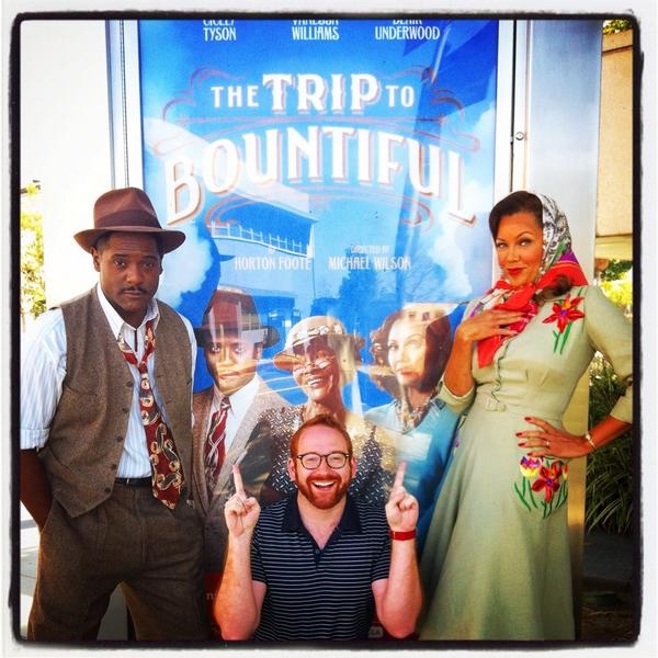 Photo Flash: Saturday Intermission Pics, September 20 - HOLIDAY INN Wishes ON THE TOWN a Happy First Preview, and More Image