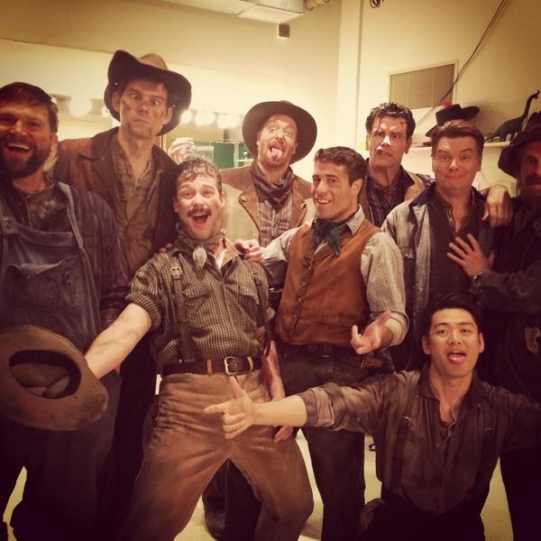 Photo Flash: Saturday Intermission Pics, September 20 - HOLIDAY INN Wishes ON THE TOWN a Happy First Preview, and More Image