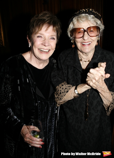 Polly Bergen & Elaine Stritch.attending the Primary Stages 23rd Anniversary Gala.hono Photo