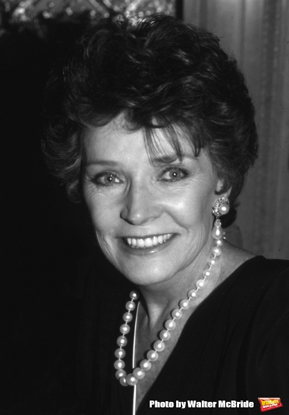 Polly Bergen on September 1, 1989 in New York City. Photo