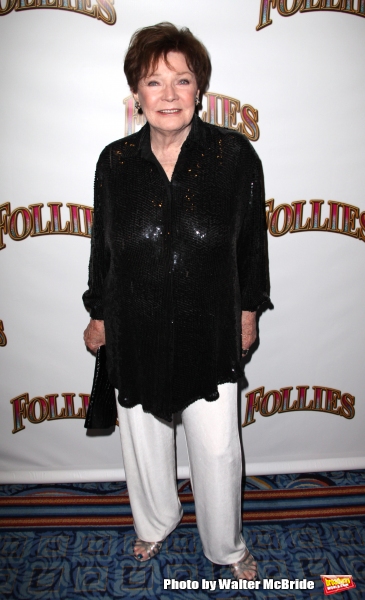 Polly Bergen.attending the Broadway Opening Night Performance of ''Follies'' at the M Photo