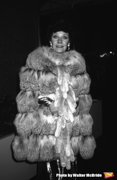 Polly Bergen on January 15,1982 in New York City. Photo