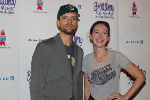 Photo Coverage: Backstage at the 2014 Broadway Cares / Equity Fights AIDS Flea Market! Image