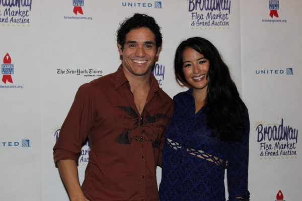 Photo Coverage: Backstage at the 2014 Broadway Cares / Equity Fights AIDS Flea Market!  Image