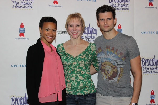 Carly Hughes, Charlotte d' Amboise and Kyle Dean Massey Photo