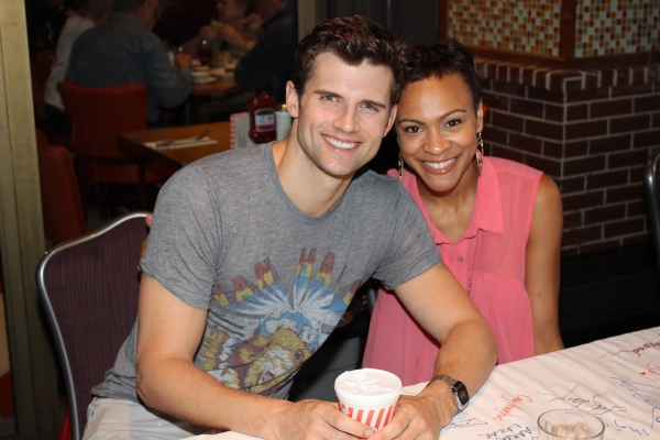 Kyle Dean Massey and Carly Hughes Photo