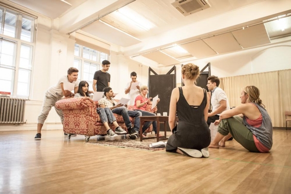 Photo Flash: In Rehearsal for EAST IS EAST at Trafalgar Studios Image