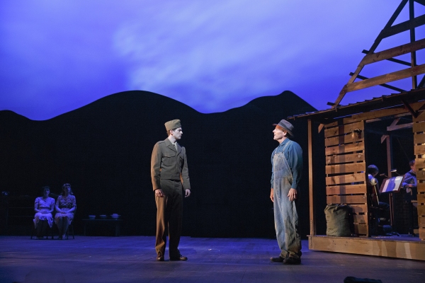 Photo Flash: First Look at Carmen Cusack, Wayne Alan Wilcox and More in Steve Martin's BRIGHT STAR at The Old Globe Image