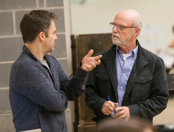 Photo Flash: In Rehearsal with Charlie Pollock, Mary Kate Morrissey and More for Signature Theatre's ELMER GANTRY Image