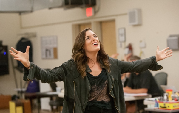 Photo Flash: In Rehearsal with Charlie Pollock, Mary Kate Morrissey and More for Signature Theatre's ELMER GANTRY Image