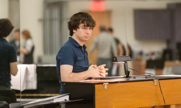 Photo Flash: In Rehearsal with Charlie Pollock, Mary Kate Morrissey and More for Signature Theatre's ELMER GANTRY Image