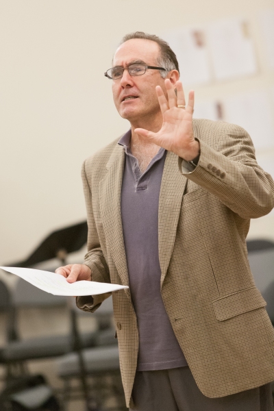 Photo Flash: In Rehearsal with Charlie Pollock, Mary Kate Morrissey and More for Signature Theatre's ELMER GANTRY Image