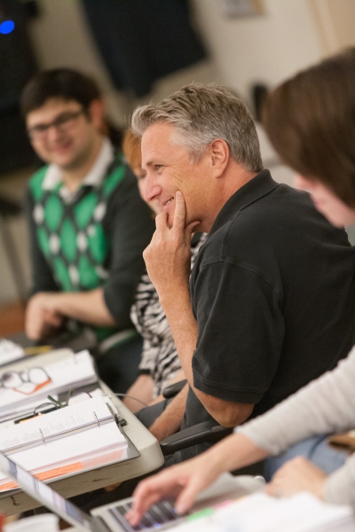 Photo Flash: In Rehearsal with Charlie Pollock, Mary Kate Morrissey and More for Signature Theatre's ELMER GANTRY Image