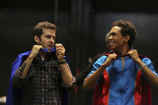 Photo Flash: In Rehearsal with Adam Chanler-Berat, Andre De Shields & More for THE FORTRESS OF SOLITUDE at The Public Image
