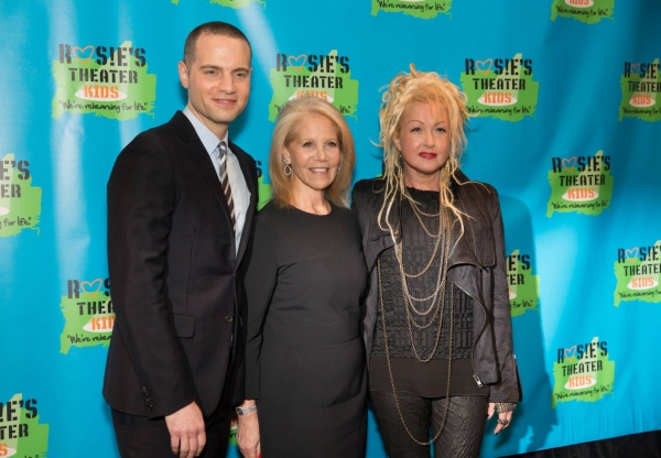 Photo Flash: Rosie O'Donnell & Kids Honor Jordan Roth & Cyndi Lauper at 11th Anniversary Gala Image