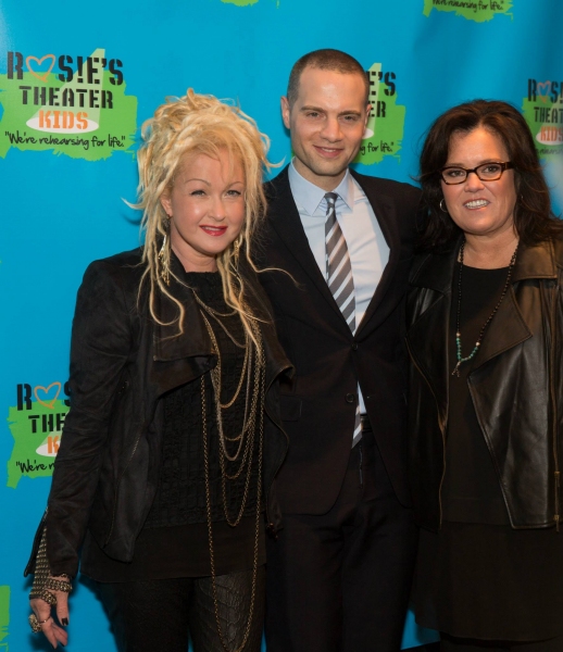Photo Flash: Rosie O'Donnell & Kids Honor Jordan Roth & Cyndi Lauper at 11th Anniversary Gala Image