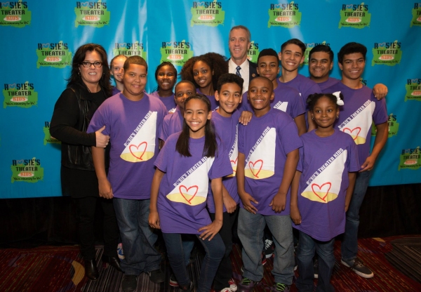 Photo Flash: Rosie O'Donnell & Kids Honor Jordan Roth & Cyndi Lauper at 11th Anniversary Gala Image