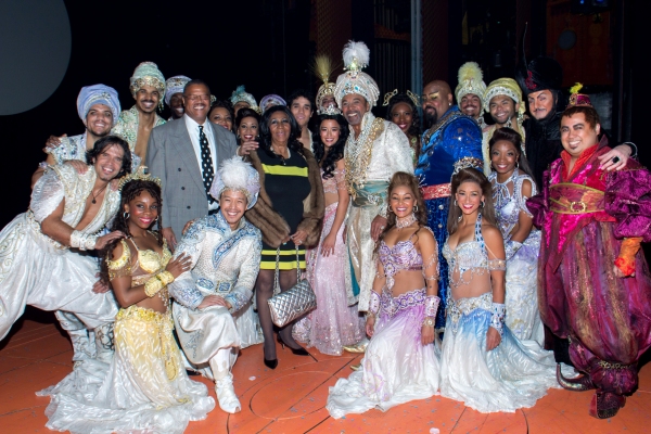 Photo Coverage: Aretha Franklin Visits ALADDIN Image