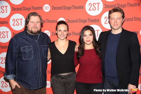 Photo Coverage: Meet the Cast of Second Stage's LIPS TOGETHER, TEETH APART- Austin Lysy, Tracee Chimo, America Ferrera & Michael Chernus Photo Coverage: Meet the Cast of Second Stage's LIPS TOGETHER, TEETH APART- Austin Lysy, Tracee Chimo, America Ferrera & Michael Chernus Image