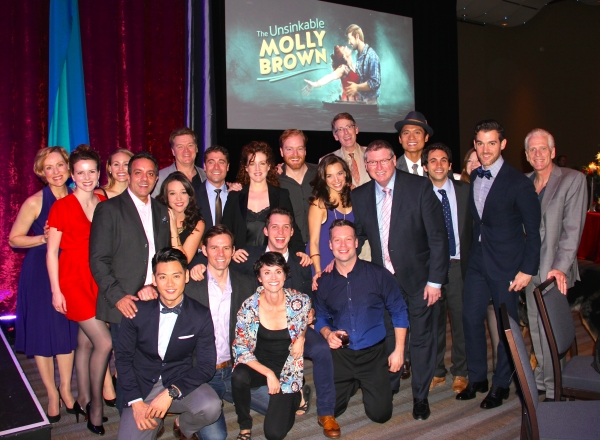 Photo Flash: First Look at Beth Malone, Burke Moses and More in Opening Night of THE UNSINKABLE MOLLY BROWN Image