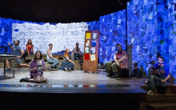 Photo Flash: Nick Blaemire, Danny Pudi, Barrett Wilbert Weed, Betsy Morgan & More Star in Hunter Bell, Lee Overtree & Eli Bolin's FOUND Off-Broadway Image