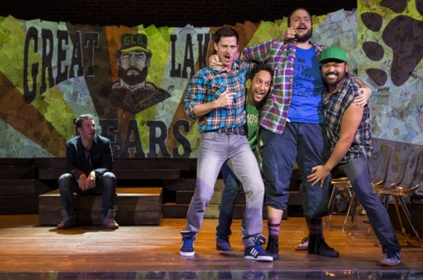 Photo Flash: Nick Blaemire, Danny Pudi, Barrett Wilbert Weed, Betsy Morgan & More Star in Hunter Bell, Lee Overtree & Eli Bolin's FOUND Off-Broadway Image