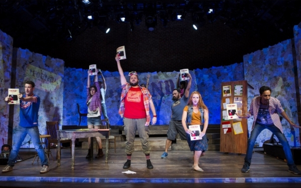Photo Flash: Nick Blaemire, Danny Pudi, Barrett Wilbert Weed, Betsy Morgan & More Star in Hunter Bell, Lee Overtree & Eli Bolin's FOUND Off-Broadway Image