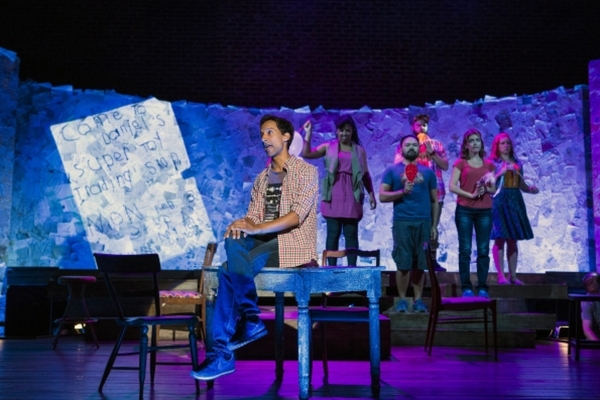 Photo Flash: Nick Blaemire, Danny Pudi, Barrett Wilbert Weed, Betsy Morgan & More Star in Hunter Bell, Lee Overtree & Eli Bolin's FOUND Off-Broadway Image