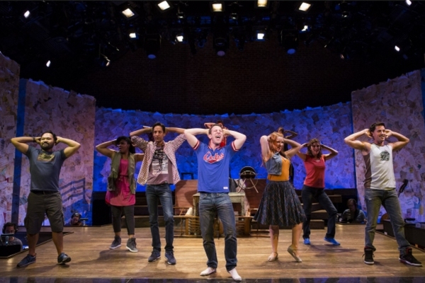Photo Flash: Nick Blaemire, Danny Pudi, Barrett Wilbert Weed, Betsy Morgan & More Star in Hunter Bell, Lee Overtree & Eli Bolin's FOUND Off-Broadway Image