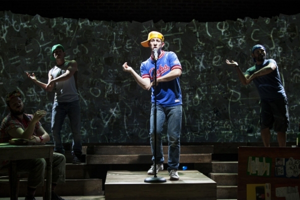 Photo Flash: Nick Blaemire, Danny Pudi, Barrett Wilbert Weed, Betsy Morgan & More Star in Hunter Bell, Lee Overtree & Eli Bolin's FOUND Off-Broadway Image