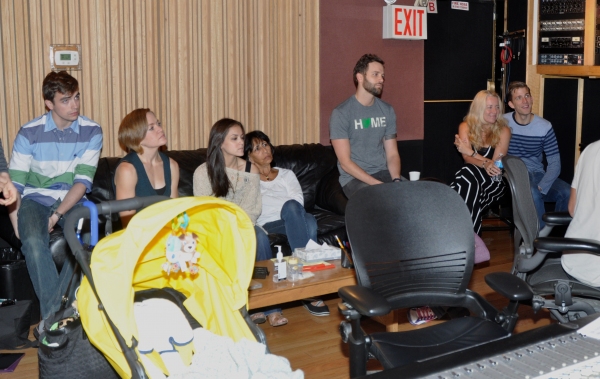 Exclusive Photo Coverage: CABARET Cast Travels Around the World for Carols For A Cure!  Image