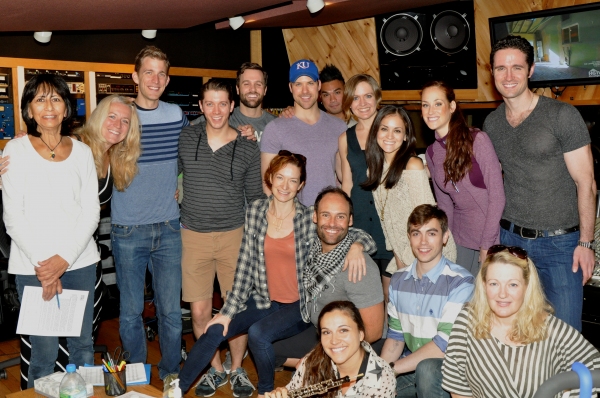 Exclusive Photo Coverage: CABARET Cast Travels Around the World for Carols For A Cure!  Image