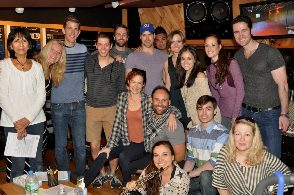 Exclusive Photo Coverage: CABARET Cast Travels Around the World for Carols For A Cure!  Image