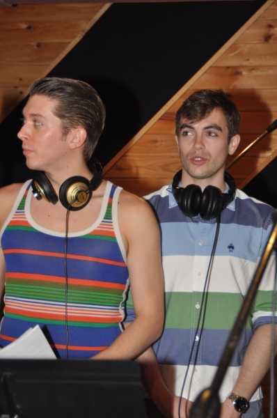 Exclusive Photo Coverage: CABARET Cast Travels Around the World for Carols For A Cure!  Image