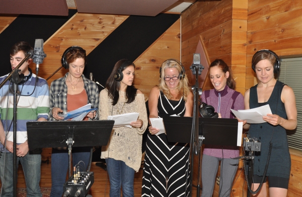 Exclusive Photo Coverage: CABARET Cast Travels Around the World for Carols For A Cure!  Image