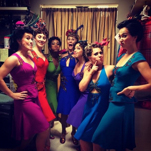 Photo Flash: Saturday Intermission Pics September 27 - ALADDIN's Courtney Reed Shows Off Fan Art, and More Image
