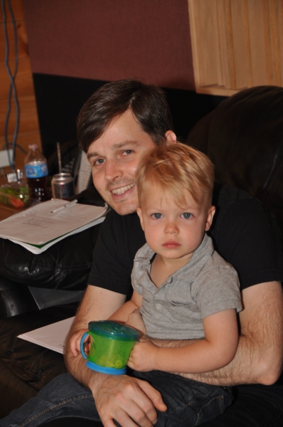 Exclusive Photo Coverage: In the Recording Studio with WICKED Cast for Carols For A Cure!  Image