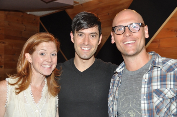 Exclusive Photo Coverage: In the Recording Studio with WICKED Cast for Carols For A Cure!  Image