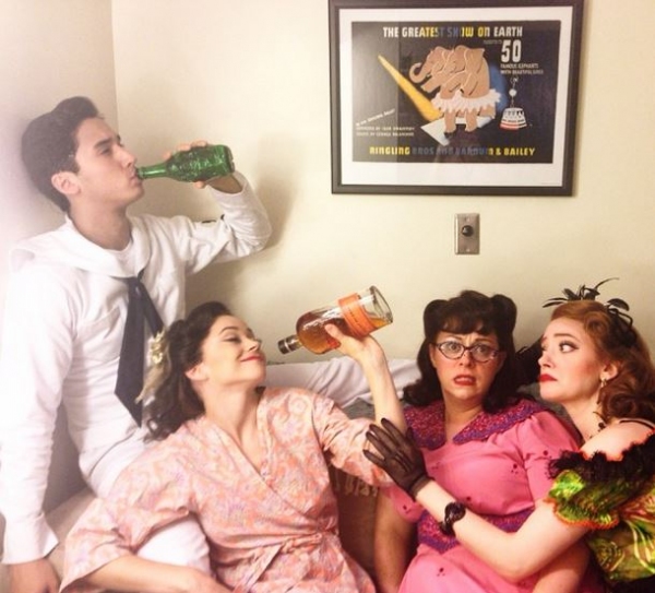 Photo Flash: Saturday Intermission Pics September 27 - Part 2 - FINDING NEVERLAND Shares Last SIP, and More! Image