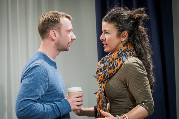 Photo Flash: First Look at Southwark Playhouse's NEXT FALL, Starring Charlie Condou 