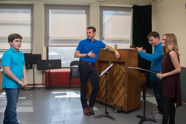 Photo Flash: Andrew Lippa, Kristin Chenoweth and More in Rehearsal for I AM HARVEY MILK Image