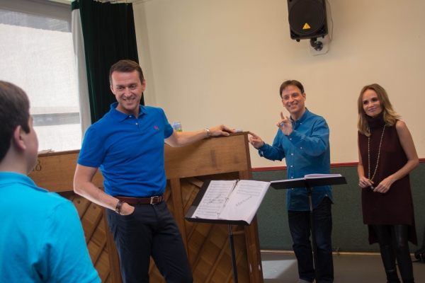 Photo Flash: Andrew Lippa, Kristin Chenoweth and More in Rehearsal for I AM HARVEY MILK Image